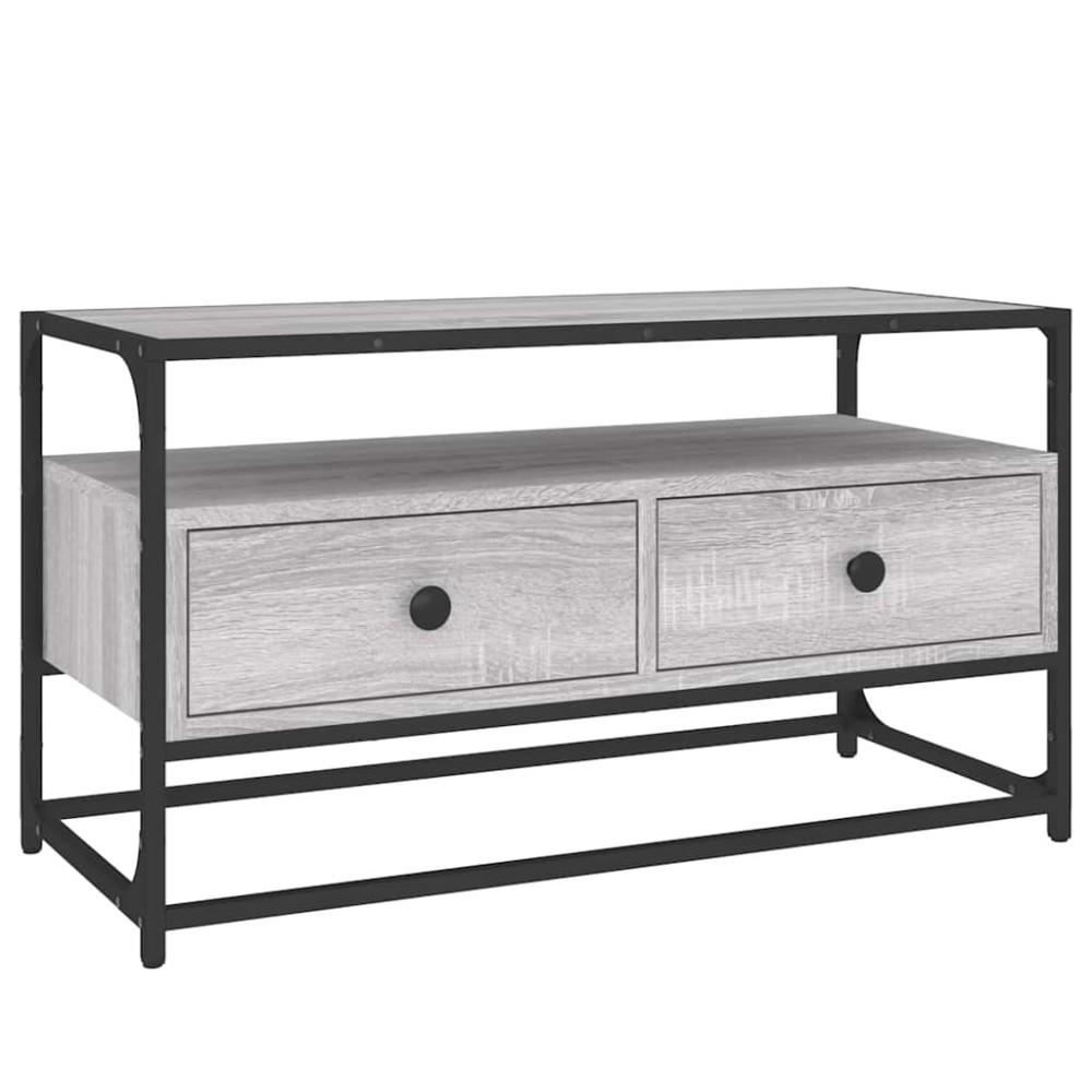 vidaXL Έπιπλο Τηλεόρασης Γκρι Sonoma 80x35x45 εκ. από Επεξεργ. Ξύλο