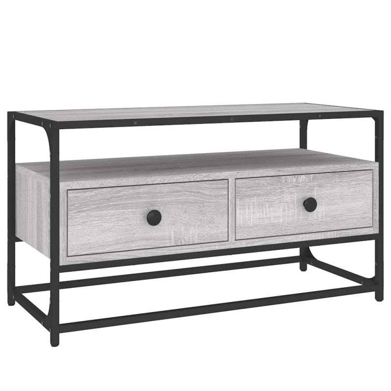 vidaXL Έπιπλο Τηλεόρασης Γκρι Sonoma 80x35x45 εκ. από Επεξεργ. Ξύλο