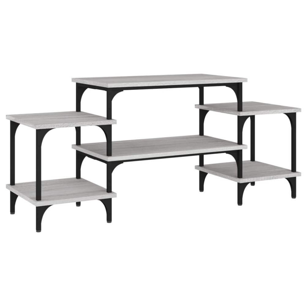 vidaXL Έπιπλο Τηλεόρασης Γκρι Sonoma 117x35x52 εκ. Επεξεργασμένο Ξύλο