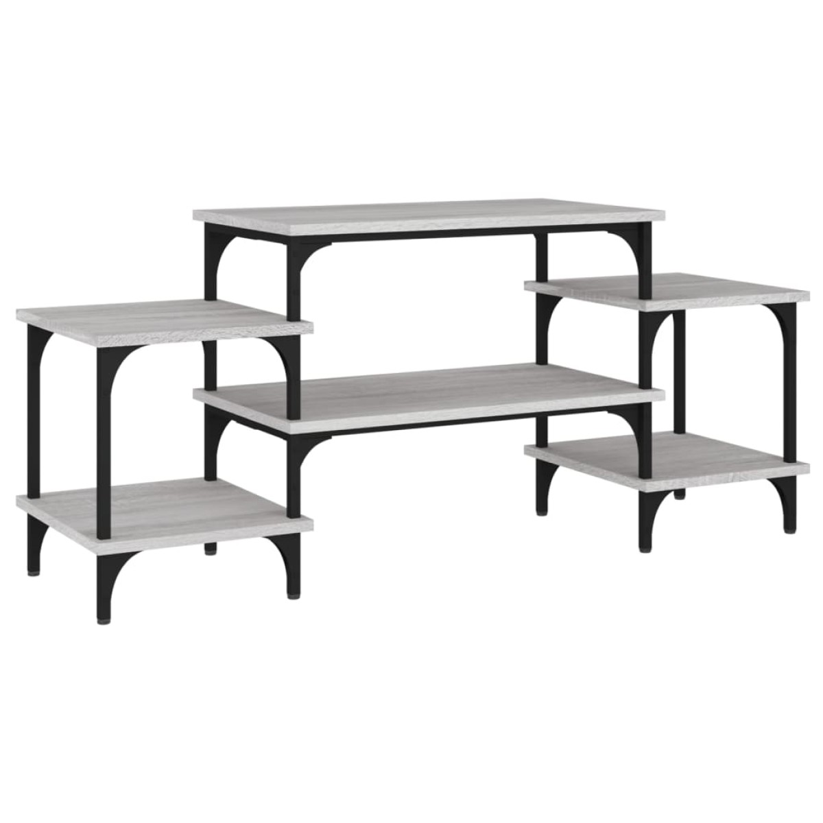 vidaXL Έπιπλο Τηλεόρασης Γκρι Sonoma 117x35x52 εκ. Επεξεργασμένο Ξύλο