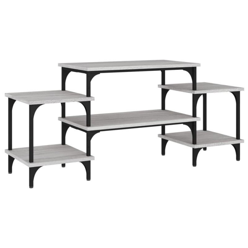 vidaXL Έπιπλο Τηλεόρασης Γκρι Sonoma 117x35x52 εκ. Επεξεργασμένο Ξύλο