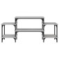 vidaXL Έπιπλο Τηλεόρασης Γκρι Sonoma 117x35x52 εκ. Επεξεργασμένο Ξύλο