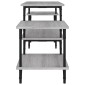 vidaXL Έπιπλο Τηλεόρασης Γκρι Sonoma 117x35x52 εκ. Επεξεργασμένο Ξύλο