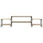 vidaXL Έπιπλο Τηλεόρασης Sonoma Δρυς 197x35x52 εκ. Επεξεργ. Ξύλο