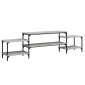vidaXL Έπιπλο Τηλεόρασης Γκρι Sonoma 197x35x52 εκ. Επεξεργασμένο Ξύλο