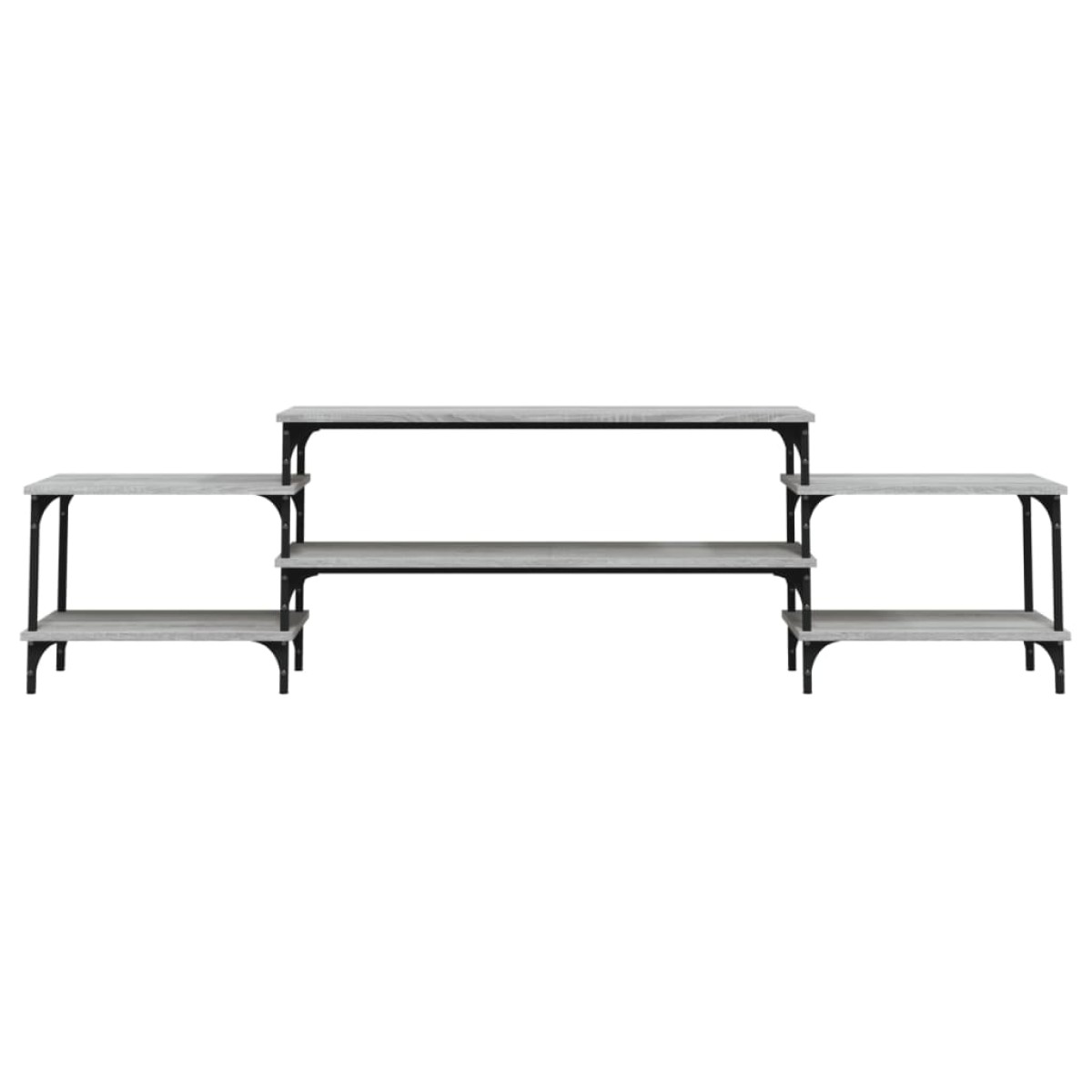 vidaXL Έπιπλο Τηλεόρασης Γκρι Sonoma 197x35x52 εκ. Επεξεργασμένο Ξύλο