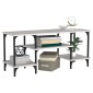 vidaXL Έπιπλο Τηλεόρασης Γκρι Sonoma 102x35x45,5 εκ. από Επεξεργ. Ξύλο