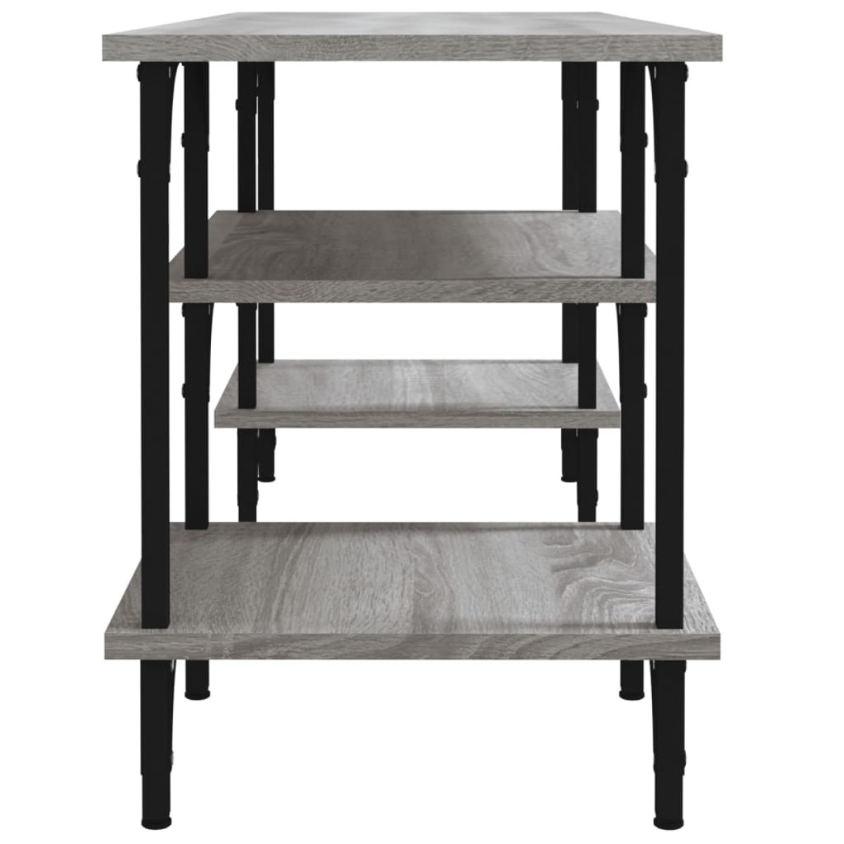 vidaXL Έπιπλο Τηλεόρασης Γκρι Sonoma 102x35x45,5 εκ. από Επεξεργ. Ξύλο