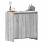 vidaXL Ντουλάπι Μπάνιου Γκρι Sonoma 60x33x61 εκ. Επεξεργασμένο Ξύλο