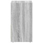 vidaXL Ντουλάπι Μπάνιου Γκρι Sonoma 60x33x61 εκ. Επεξεργασμένο Ξύλο