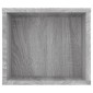 vidaXL Έπιπλο Τηλεόρασης Κρεμαστό Γκρι Sonoma 100x30x26,5εκ Επεξ. Ξύλο