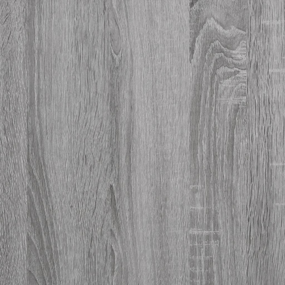 vidaXL Έπιπλο Τηλεόρασης Κρεμαστό Γκρι Sonoma 100x30x26,5εκ Επεξ. Ξύλο
