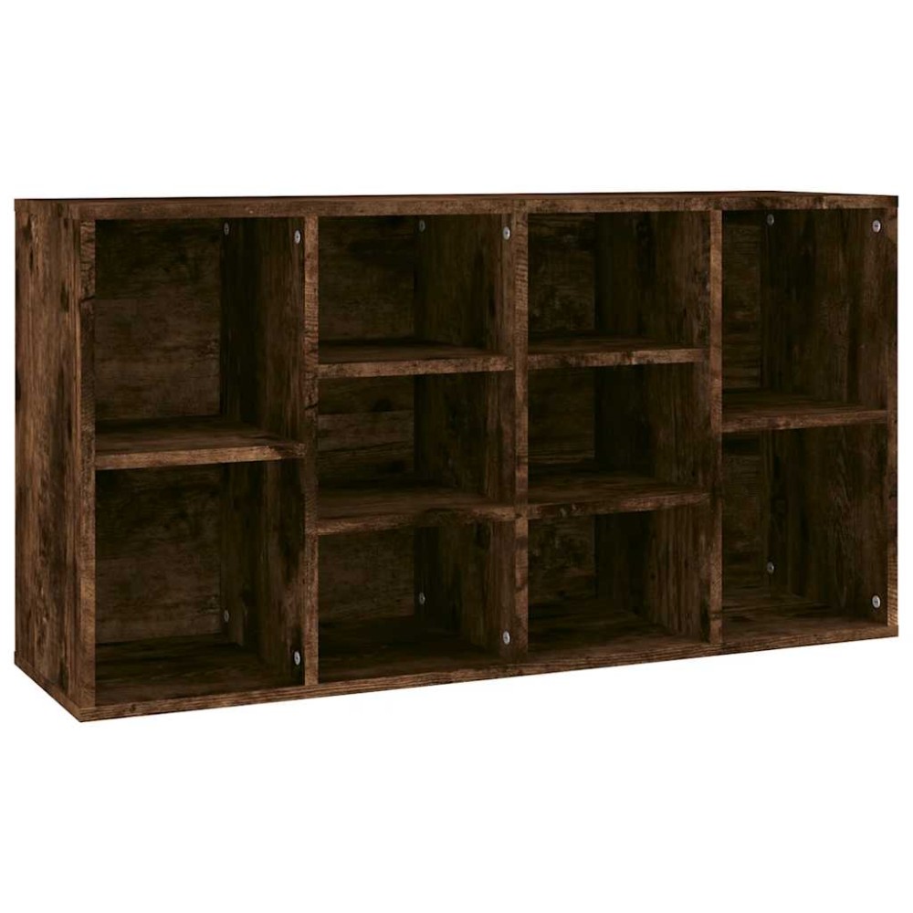 vidaXL Παπουτσοθήκη Καπνιστή Δρυς 103x30x55 εκ. Επεξεργασμένο Ξύλο