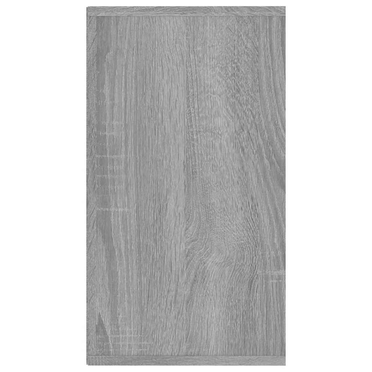 vidaXL Παπουτσοθήκη Γκρι Sonoma 103x30x54,5 εκ. από Επεξεργασμένο Ξύλο