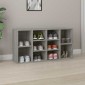 vidaXL Παπουτσοθήκη Γκρι Sonoma 103x30x54,5 εκ. από Επεξεργασμένο Ξύλο