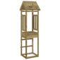 vidaXL Πύργος Παιχνιδιού 52,5x46,5x206,5 εκ. Μασίφ Εμποτ. Ξύλο Πεύκου