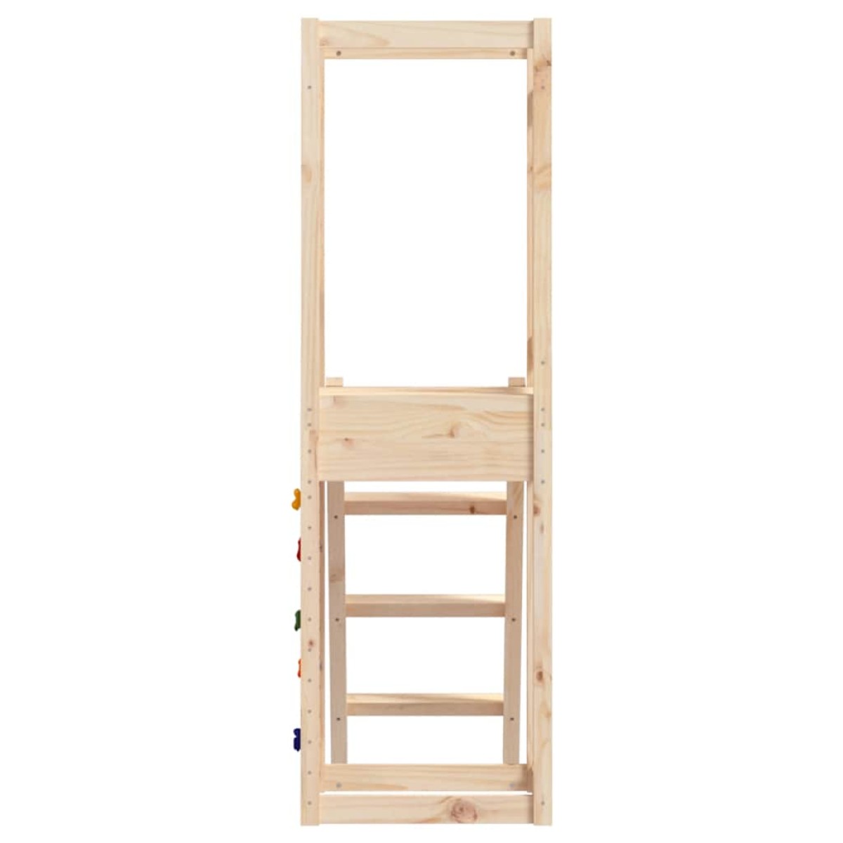 vidaXL Παιδική Χαρά Εξωτερικού Χώρου 53x46,5x169 εκ. Μασίφ Ξύλο Πεύκου