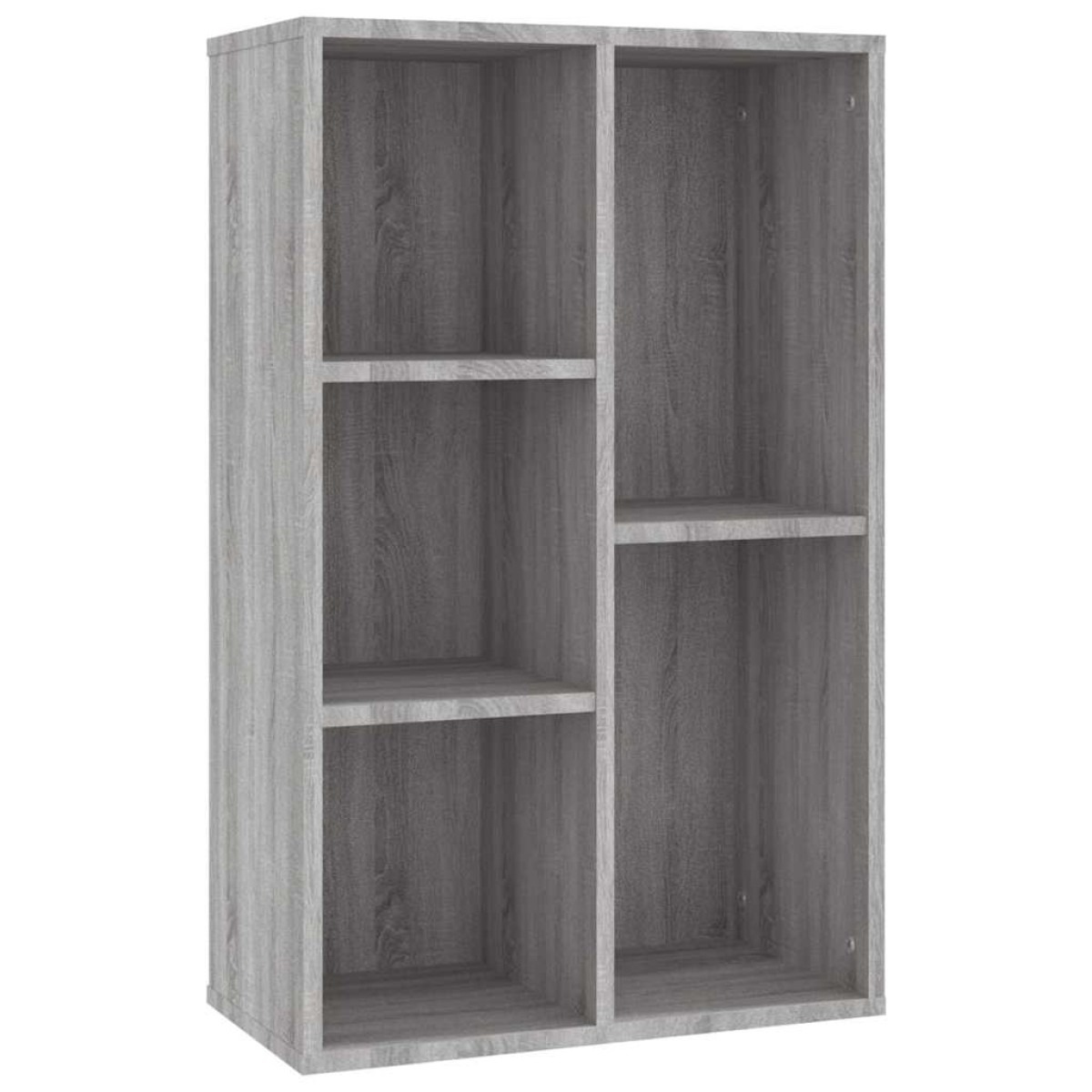 vidaXL Βιβλιοθήκη/Βοηθητικό Ντουλάπι Γκρι Sonoma 50x25x80 εκ Επεξ Ξύλο