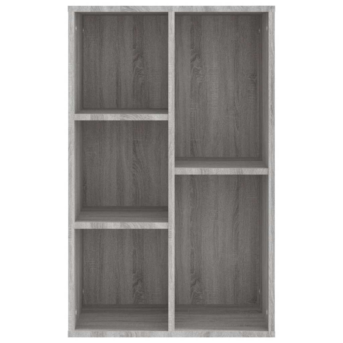 vidaXL Βιβλιοθήκη/Βοηθητικό Ντουλάπι Γκρι Sonoma 50x25x80 εκ Επεξ Ξύλο