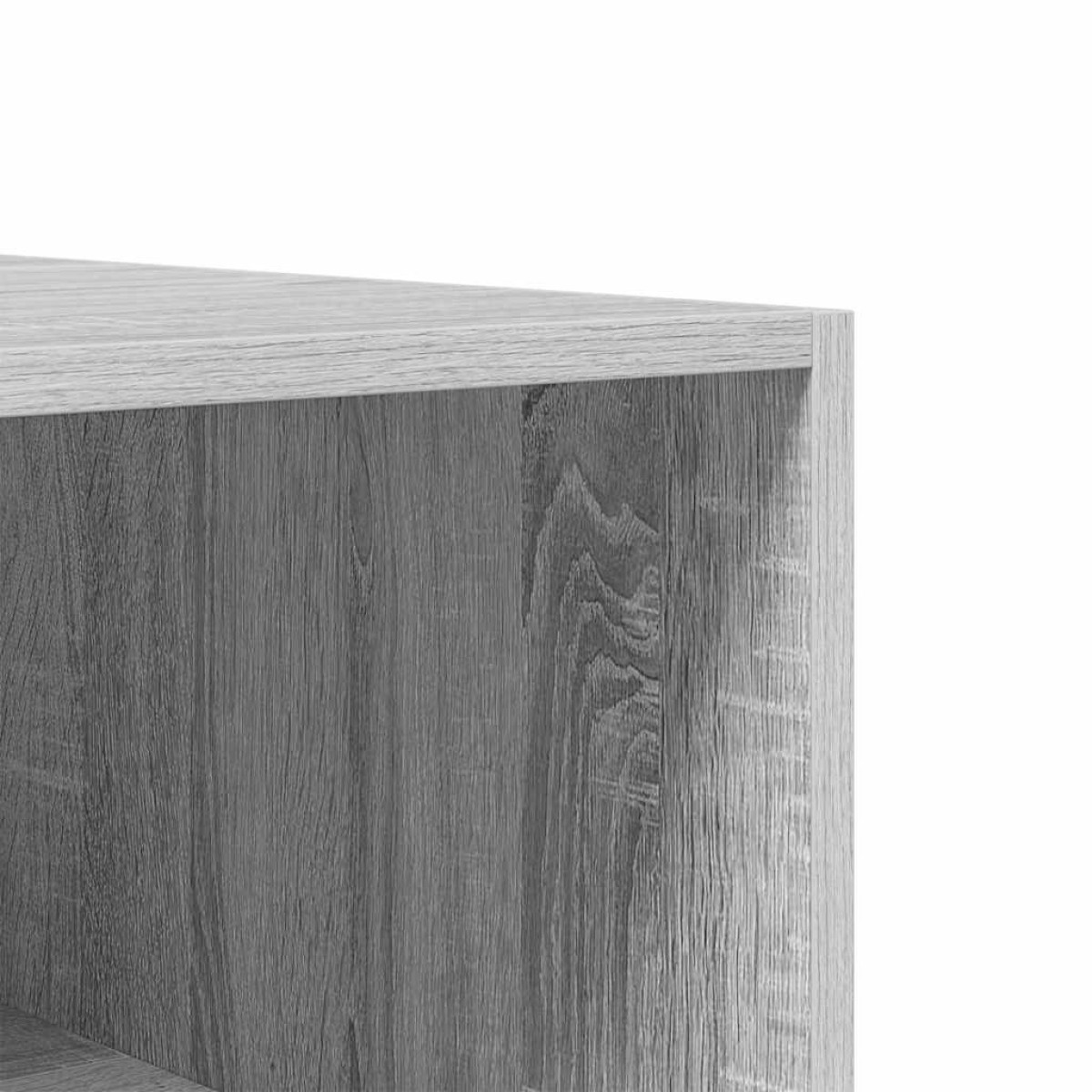 vidaXL Ντουλάπα Γκρι Sonoma 100 x 50 x 200 εκ. από Επεξεργασμένο Ξύλο