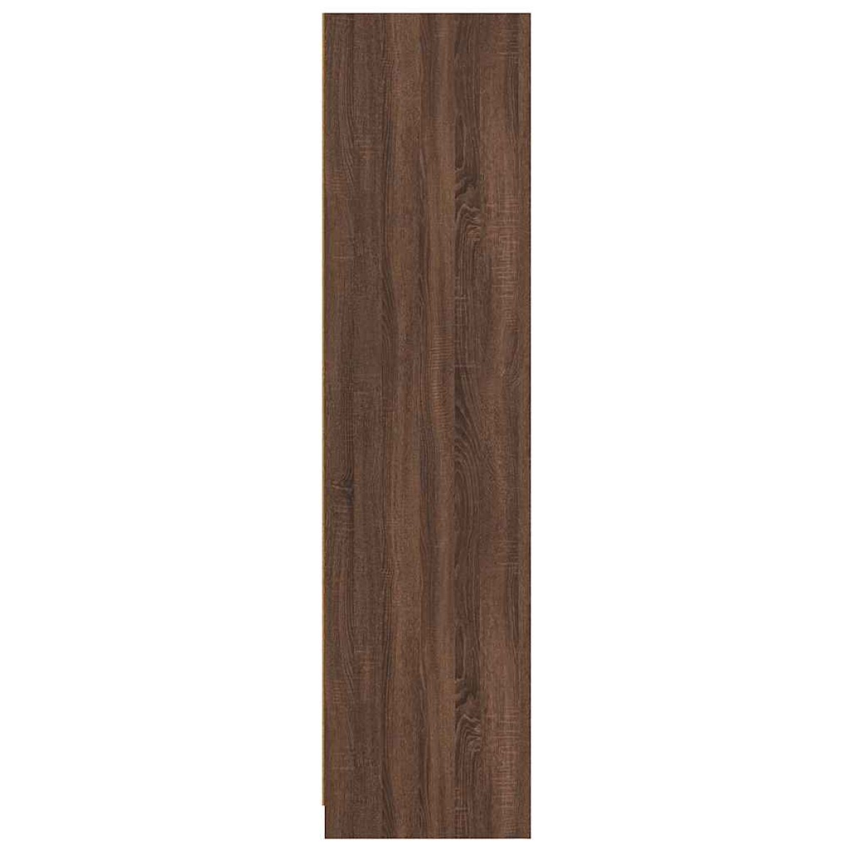 vidaXL Ντουλάπα Καφέ Δρυς 100x50x200 εκ. από Επεξεργασμένο Ξύλο