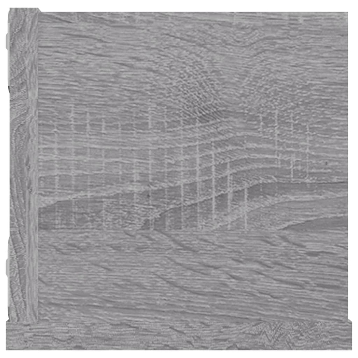 vidaXL Ραφιέρα Τοίχου για CD Γκρι Sonoma 100x18x18 εκ. Επεξεργ. Ξύλο
