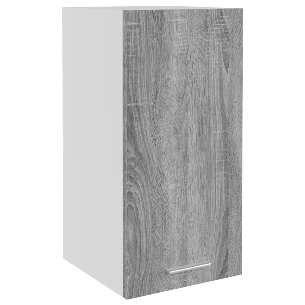 vidaXL Κρεμαστό Ντουλάπι "Lyon" Γκρι Sonoma 29,5x31x60 εκ. από Τεχνητό Ξύλο