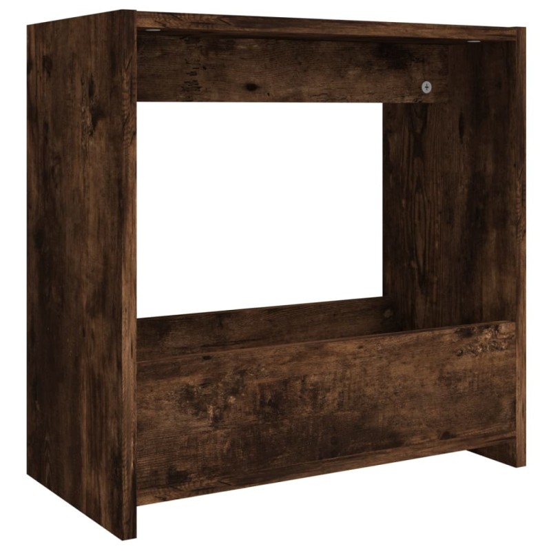 vidaXL Βοηθητικό Τραπέζι Καπνιστή Δρυς 50x26x50 εκ. Επεξεργασμένο Ξύλο