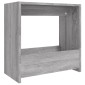 vidaXL Βοηθητικό Τραπέζι Γκρι Sonoma 50x26x50 εκ. Επεξεργασμένο Ξύλο