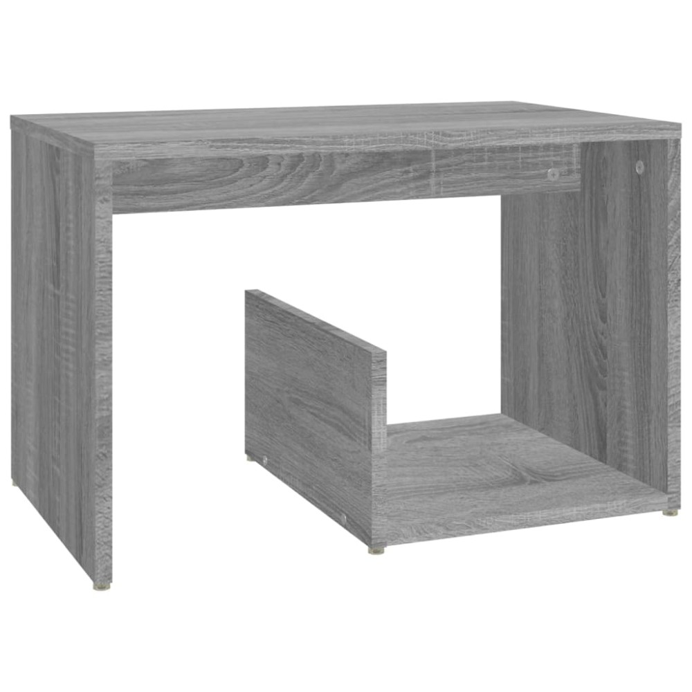vidaXL Τραπέζι Βοηθητικό Γκρι Sonoma 59x36x38 εκ. Επεξεργασμένο Ξύλο