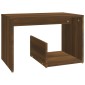 vidaXL Βοηθητικό Τραπέζι Καφέ Δρυς 59x36x38 εκ. Επεξεργασμένο Ξύλο