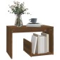 vidaXL Βοηθητικό Τραπέζι Καφέ Δρυς 59x36x38 εκ. Επεξεργασμένο Ξύλο