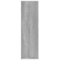 vidaXL Ραφιέρες Τοίχου 2 τεμ. Γκρι Sonoma 50  x 15 x 50 εκ. Επεξ. Ξύλο