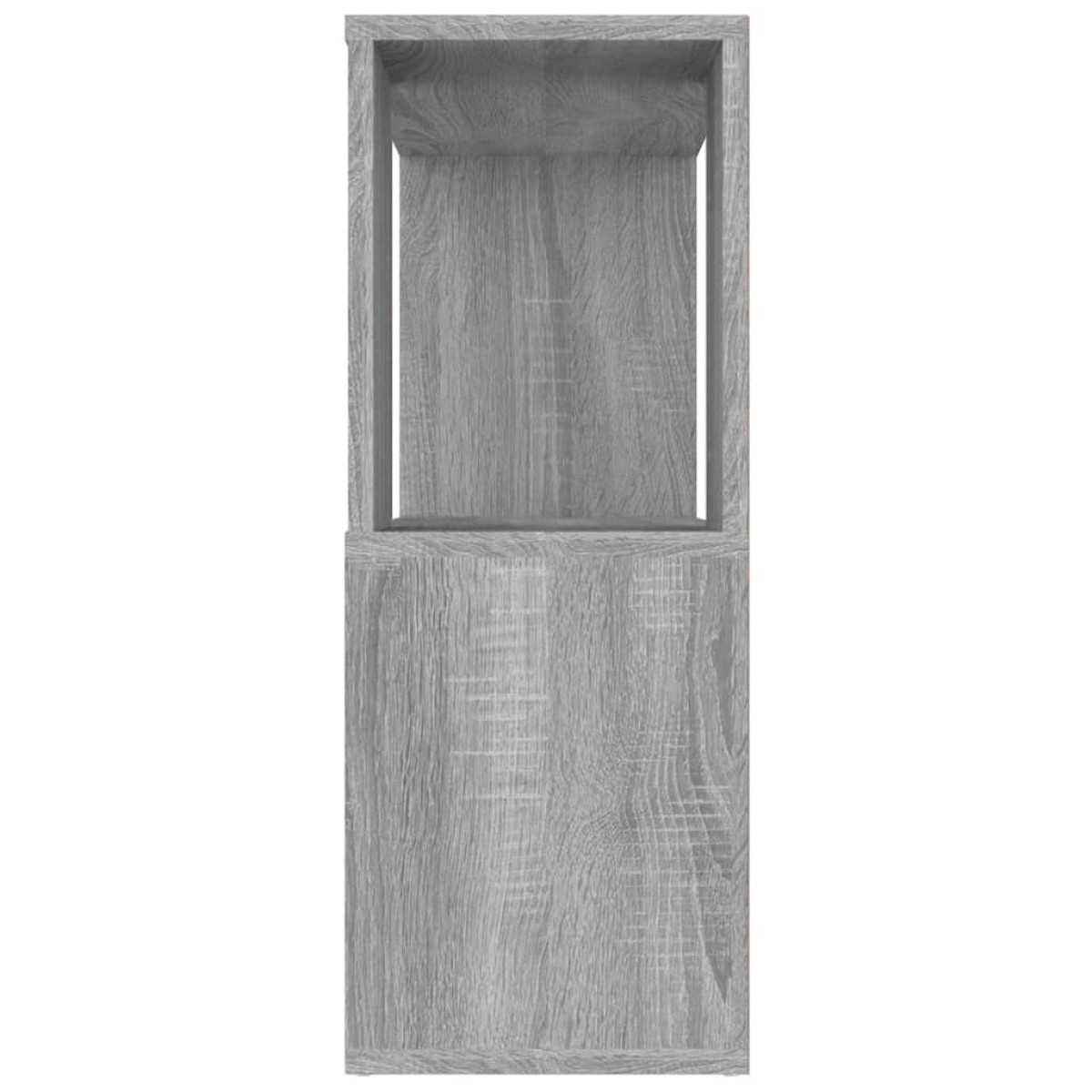 vidaXL Βιβλιοθήκη/Διαχωριστικό Χώρου Γκρι Sonoma 80 x 24 x 63 εκ.