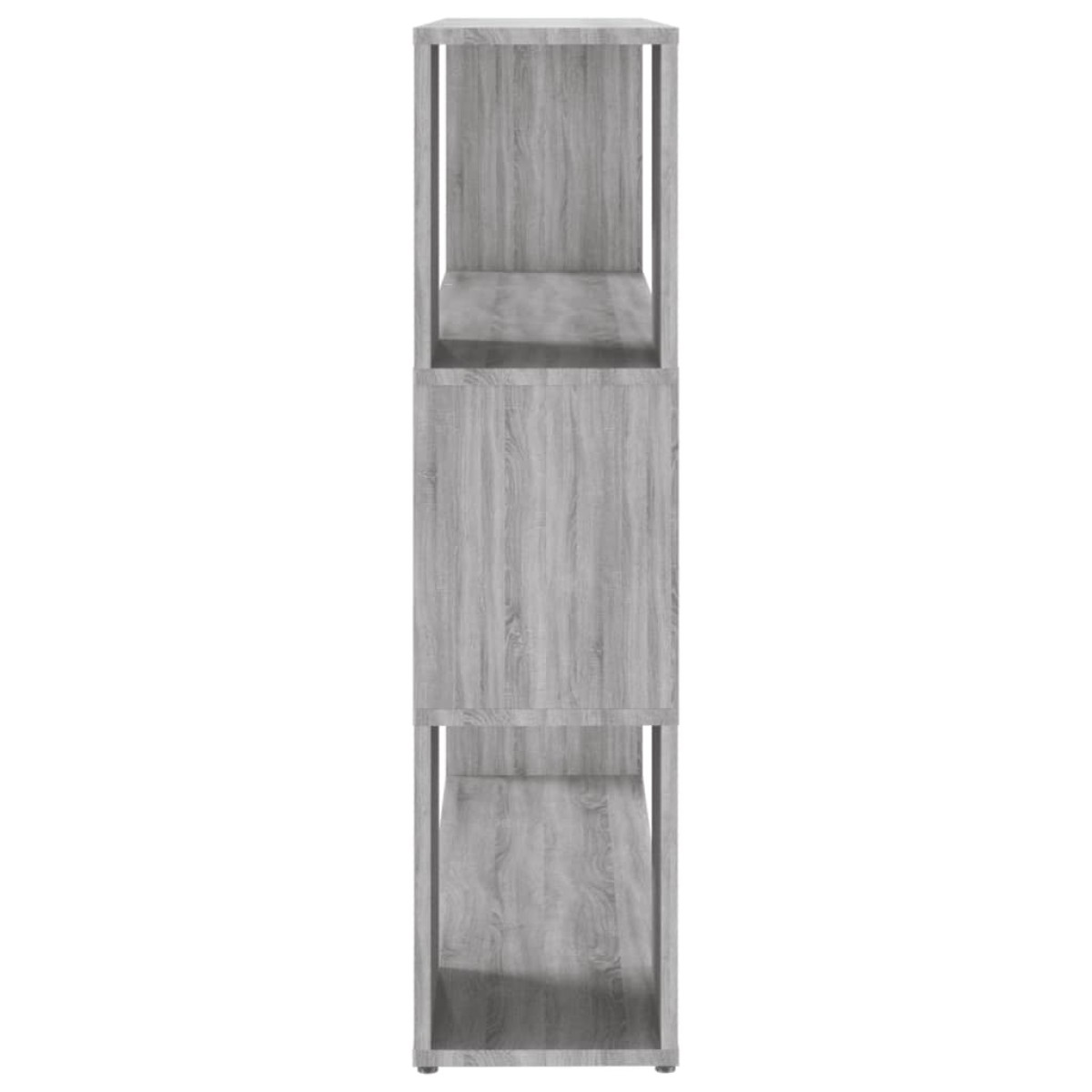 vidaXL Βιβλιοθήκη/Διαχωριστικό Χώρου Γκρι Sonoma 100 x 24 x 94 εκ.