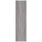 vidaXL Βιβλιοθήκη/Έπιπλο Τηλεόρασης Γκρι Sonoma 36x30x114εκ Επεξ. Ξύλο