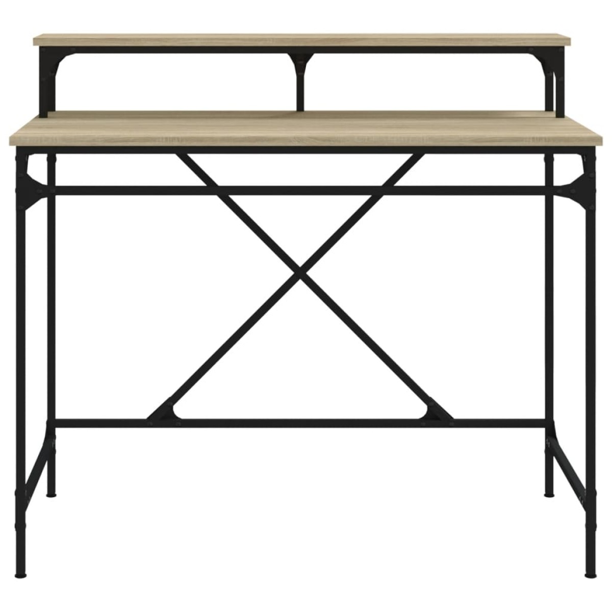 vidaXL Γραφείο Sonoma Δρυς 100x50x90 εκ. από Επεξεργασμένο Ξύλο