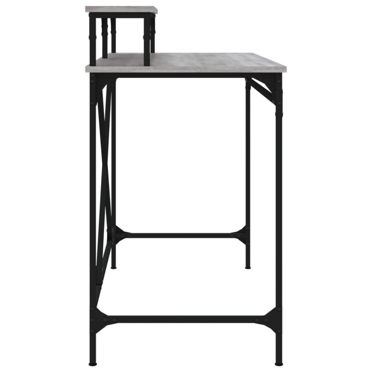 vidaXL Γραφείο Γκρι Sonoma 100x50x90 εκ. από Επεξεργασμένο Ξύλο