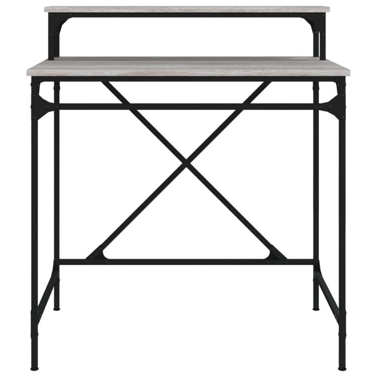 vidaXL Γραφείο Γκρι Sonoma 80x50x90 εκ. από Επεξεργασμένο Ξύλο