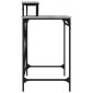 vidaXL Γραφείο Γκρι Sonoma 80x50x90 εκ. από Επεξεργασμένο Ξύλο