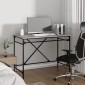 vidaXL Γραφείο Γκρι Sonoma 100 x 50 x 75 εκ. από Επεξεργασμένο Ξύλο