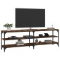 vidaXL Έπιπλο Τηλεόρασης Καπνιστή Δρυς 160 x 30 x 50 εκ. Επεξ. Ξύλο