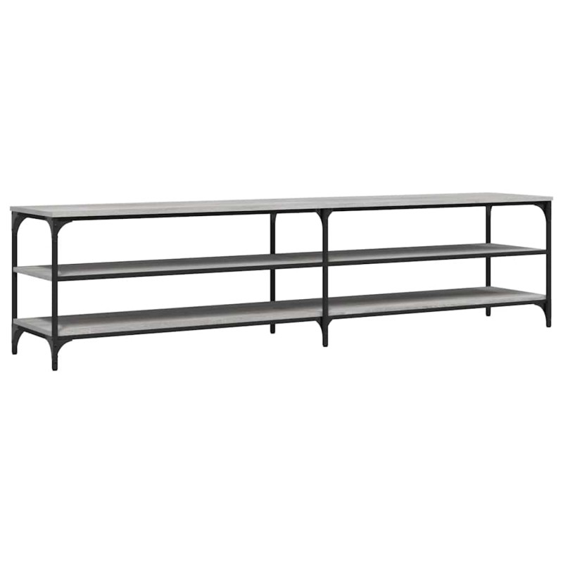 vidaXL Έπιπλο Τηλεόρασης Γκρι Sonoma 200x30x50 εκ. Επεξ. Ξύλο