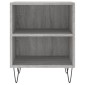 vidaXL Κομοδίνα 2 τεμ. Sonoma Γκρι 40x30x50 εκ. από Επεξεργασμένο Ξύλο