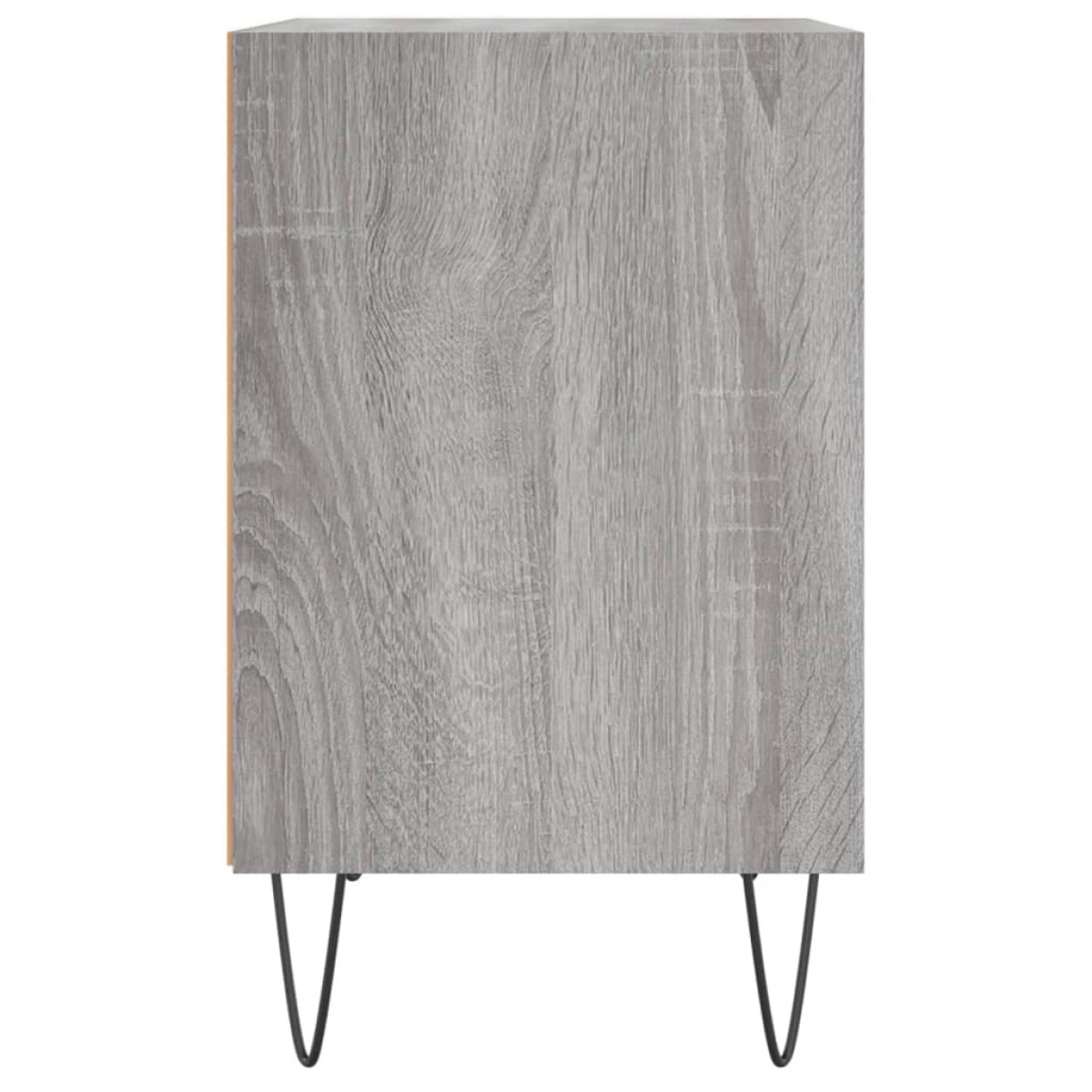vidaXL Κομοδίνα 2 τεμ. Sonoma Γκρι 40x30x50 εκ. από Επεξεργασμένο Ξύλο