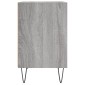 vidaXL Κομοδίνα 2 τεμ. Sonoma Γκρι 40x30x50 εκ. από Επεξεργασμένο Ξύλο