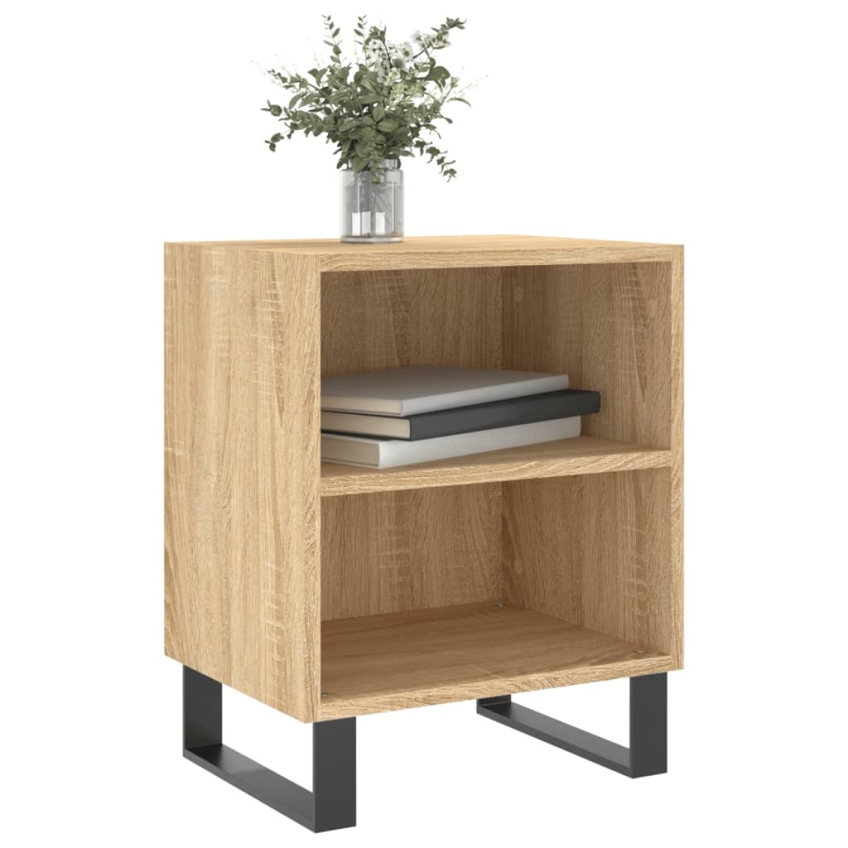 vidaXL Κομοδίνα 2 τεμ. Sonoma Δρυς 40x30x50 εκ. από Επεξεργασμένο Ξύλο