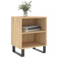 vidaXL Κομοδίνα 2 τεμ. Sonoma Δρυς 40x30x50 εκ. από Επεξεργασμένο Ξύλο