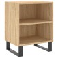 vidaXL Κομοδίνα 2 τεμ. Sonoma Δρυς 40x30x50 εκ. από Επεξεργασμένο Ξύλο