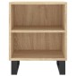 vidaXL Κομοδίνα 2 τεμ. Sonoma Δρυς 40x30x50 εκ. από Επεξεργασμένο Ξύλο
